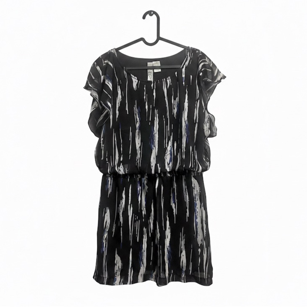 Mimi Chica Black and White Mini Dress